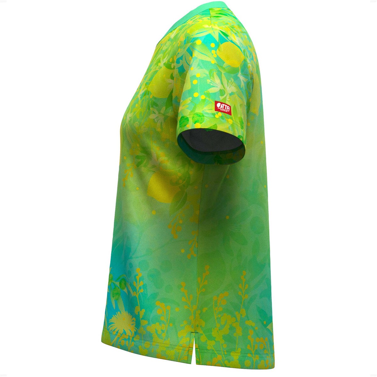 Butterfly Lowiness Lady Shirt - Green - Left Side